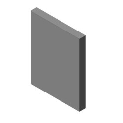 Šamotová deska boční, přední spodní KV 025F P01